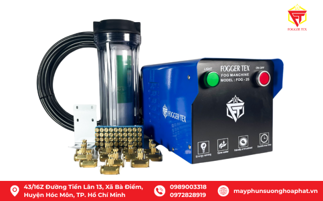 Hướng dẫn sử dụng máy phun sương